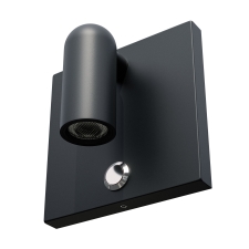 Бра 3W 277LM 3000K, черный Omega Lightstar 200937